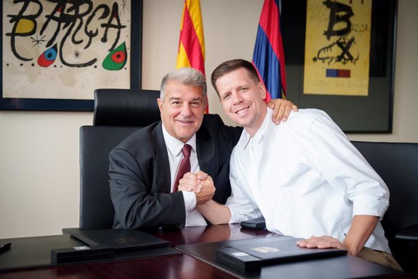 Wojciech Szczesny defenderá la portería del Barça esta temporada
