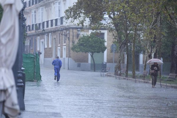 Una DANA dejará lluvias generalizadas para el fin de semana y la próxima semana, sobre todo en el Mediterráneo