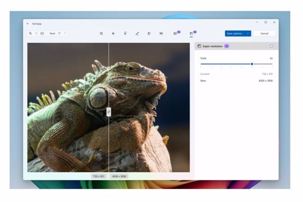 Microsoft Fotos mejora la calidad de las imágenes con la IA de Super Resolution en los Copilot+ PC con chip Snapdragon