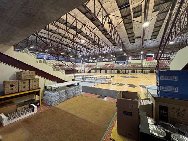 Paterna (Valencia) habilita sus instalaciones deportivas como puntos de emergencia