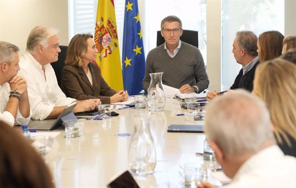 La cúpula del PP acusa a Sánchez de centrarse durante la DANA en sacar los PGE, el 