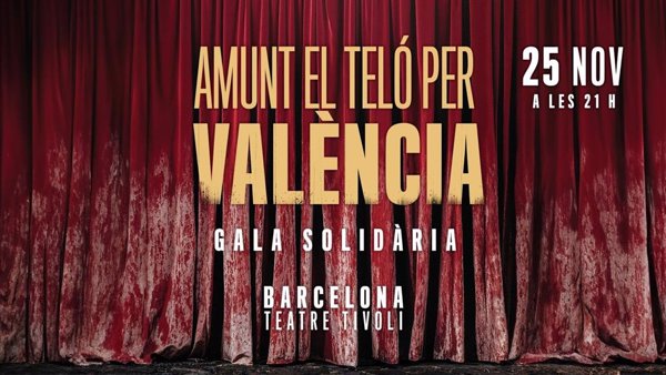 Las artes escénicas celebrarán una gala solidaria el 25 de noviembre en Barcelona