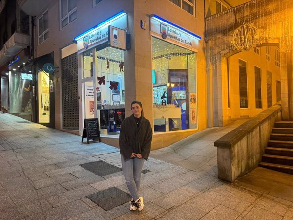 La dueña de la Administración de Lotería de Vigo protagonista del anuncio de Navidad: 