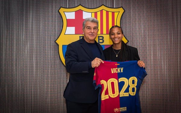 La española Vicky López renueva con el Barça Femení hasta 2028