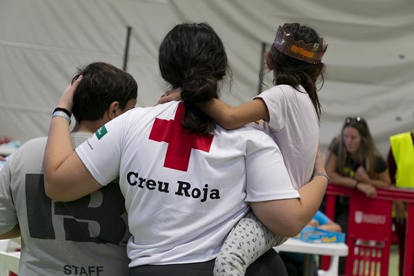 Cruz Roja se vuelca en Valencia: