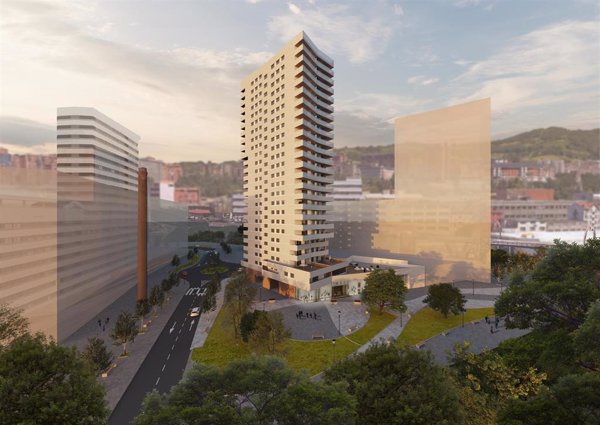 Neinor Homes inicia en Bilbao las obras de la torre Bolueta Homes, con una inversión de 30 millones