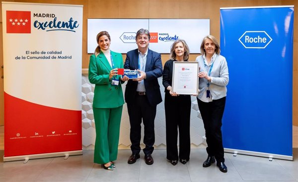 Roche Farma España renueva el sello de calidad Madrid Excelente