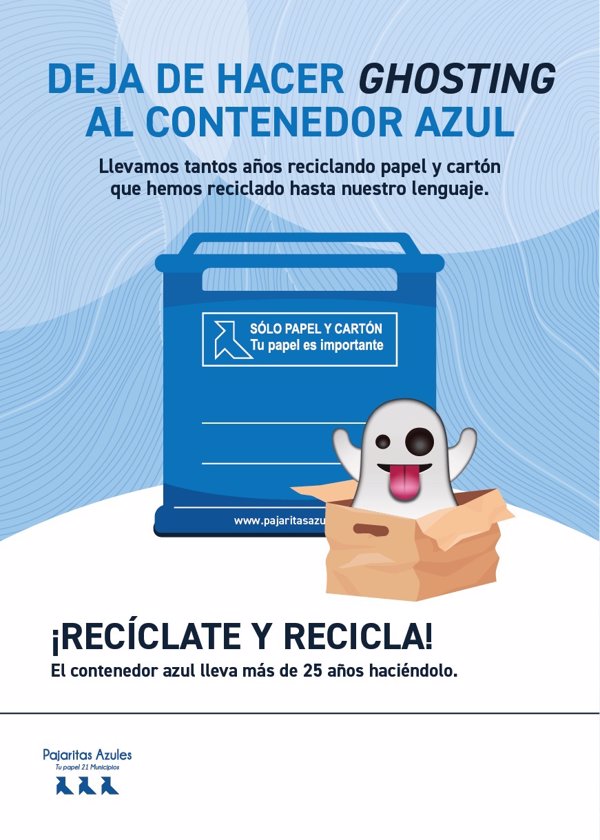 ASPAPEL lanza la campaña #RecíclateyRecicla para celebrar el 25º aniversario del contenedor azul