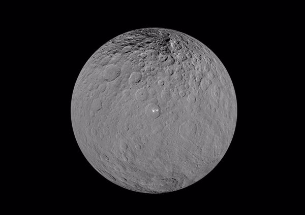 Identifican nuevas evidencias orgánicas en Ceres, el objeto del Sistema Solar interior con más agua después de la Tierra