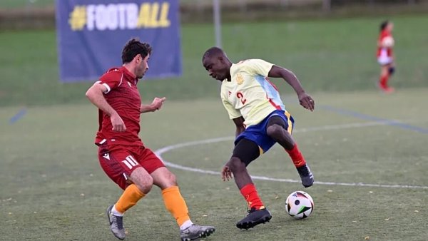 La selección española de refugiados celebra su I Torneo de Navidad por la diversidad en la Ciudad del Fútbol