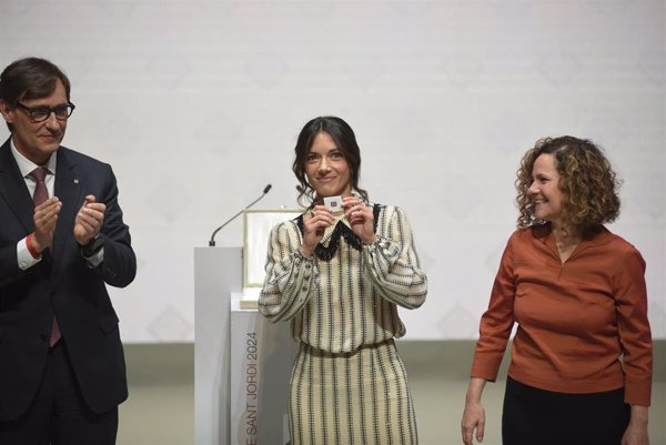 Aitana Bonmatí recibe la Creu de Sant Jordi