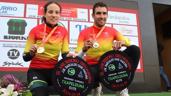 Felipe Orts y Lucía González aspiran en As Pontes a su séptimo Campeonato de España de ciclocross