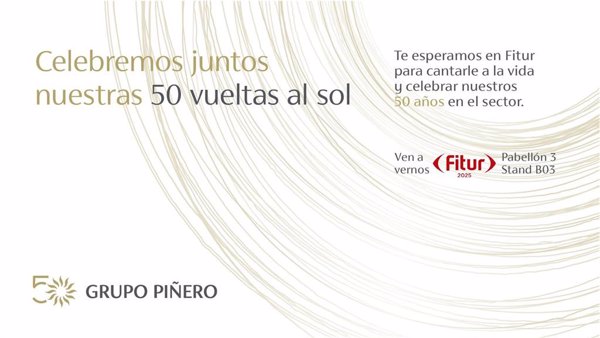 Grupo Piñero celebrará su 50 aniversario en Fitur 2025 y presentará con las novedades de su alianza con Hyatt