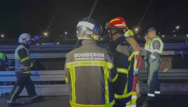 Muere un hombre de 53 años en un accidente de tráfico en la A-42, a la altura de Parla (Madrid)