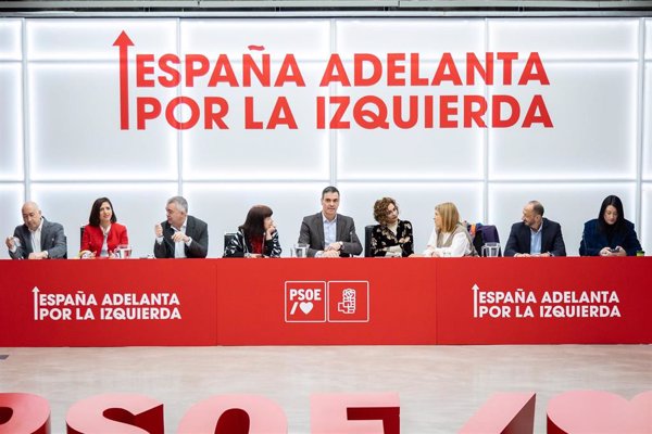 Sánchez reúne hoy a la Ejecutiva del PSOE por primera vez en 2025 y tras la candidatura de Montero en Andalucía