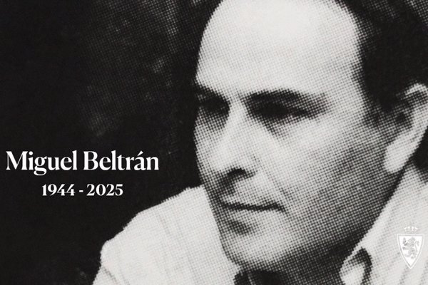 Muere con 80 años Miguel Beltrán Picapeo, presidente del Real Zaragoza entre 1986 y 1988