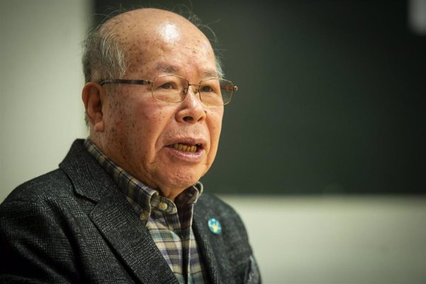 El premio Nobel de la Paz Shigemitsu Tanaka: 