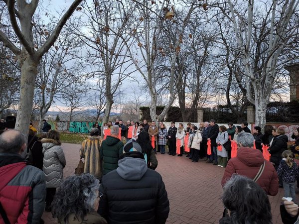 Logroño reacciona ante el asesinato machista del cajero de San Millán y muestra su 