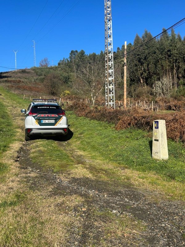 Localizan a un peregrino en Quiroga (Lugo), desaparecido en un tramo del Camino de Invierno