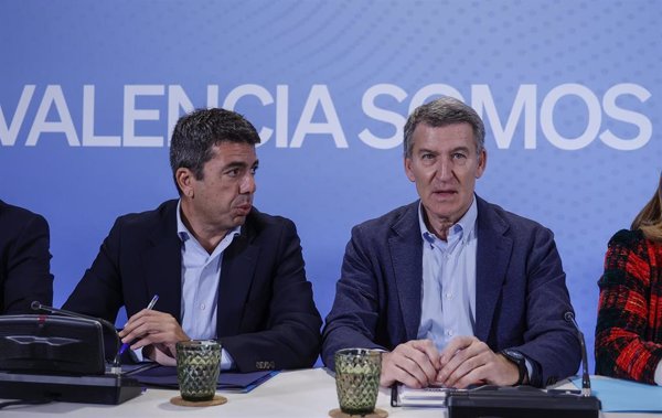 Feijóo plantea ante empresarios un 'plan Valencia' de 12.000 millones a ejecutar en 10 años: 