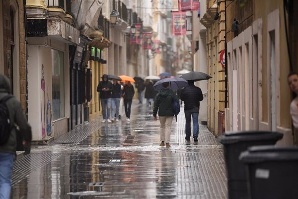 Andalucía registra casi 200 incidencias por el paso de la borrasca Herminia con carreteras cortadas y árboles caídos