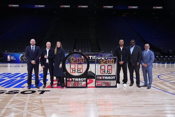 Tissot renueva su acuerdo con la NBA y presenta un nuevo reloj de posesión