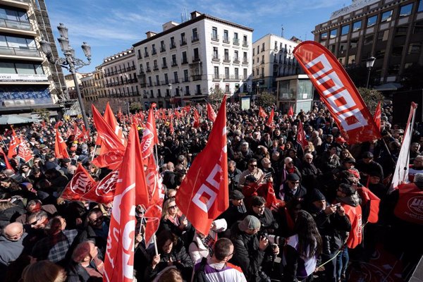 UGT y CCOO exigen que se acaben los 