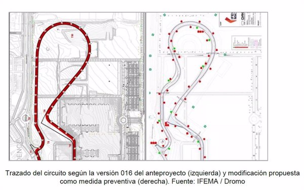 El circuito de F1 en Madrid afectará a 729 árboles y Ayuntamiento tendrá que suspender los niveles de calidad acústica