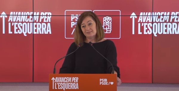 Armengol optará a la reeleción como secretaria general del PSIB-PSOE en el 15 Congreso del partido