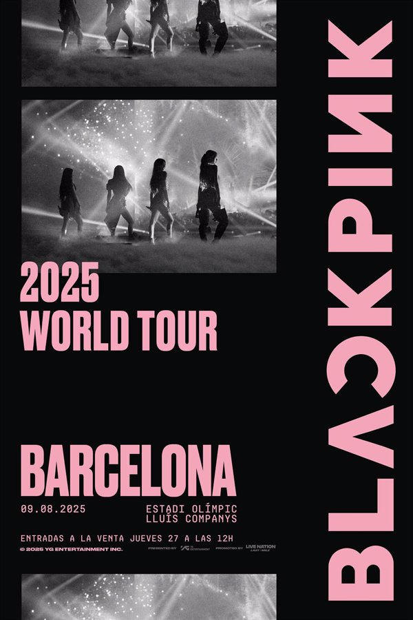 Blackpink actuará el 9 de agosto en el Estadi Olímpic de Barcelona