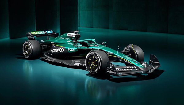 El Aston Martin de Fernando Alonso se presenta en 