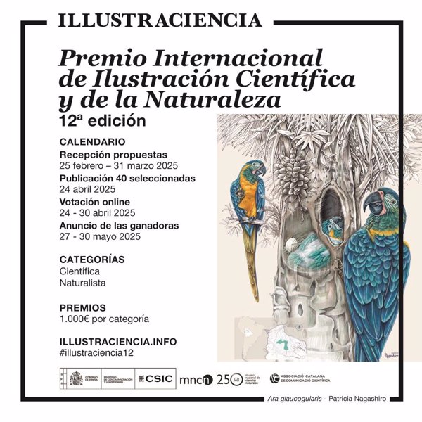 El plazo de presentación de trabajos para los Premios Illustraciencia estará abierto desde mañana y hasta el 31 de marzo