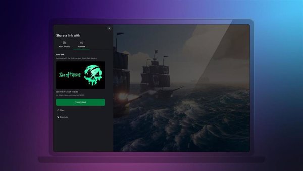 Xbox permite invitar a otros usuarios a las sesiones de juego de Xbox Cloud Gaming mediante enlaces