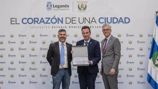 El Leganés y el Ayuntamiento de la ciudad acuerdan la concesión del Estadio Municipal de Butarque por 50 años