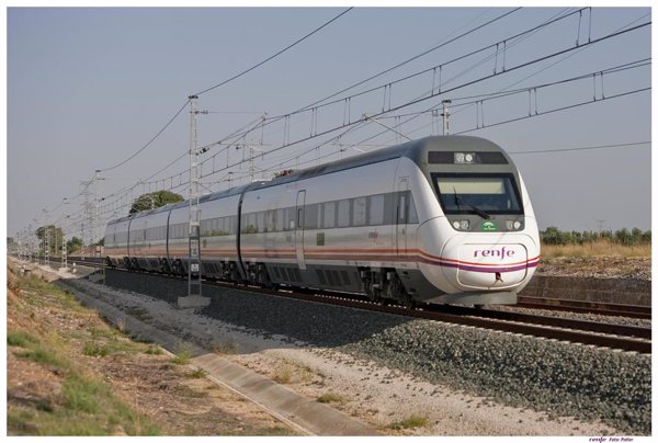 Interrumpida la circulación de trenes entre Niebla y San Juan del Puerto (Huelva) por acumulación de agua