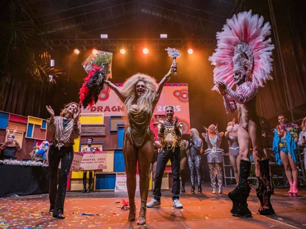 Virgen se alza con el segundo concurso Dragnaval del Carnaval de Santa Cruz de Tenerife