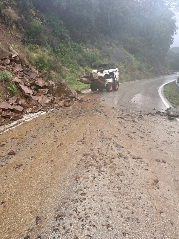 Andalucía suma 112 incidencias por las lluvias concentradas en las provincias de Cádiz y Málaga