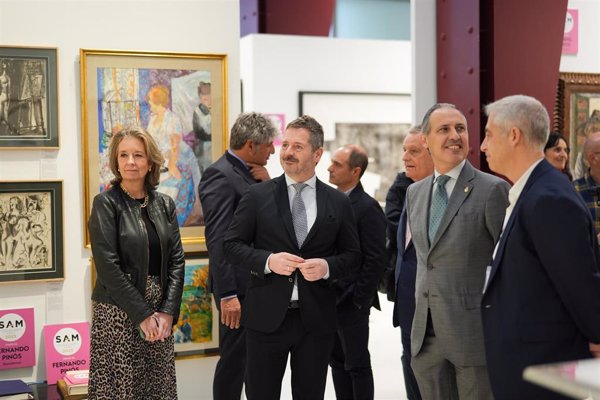 La Fundación Carlos Amberes acoge hasta el domingo el VIII Salón de Arte Moderno de Madrid que reúne cerca de 500 obras