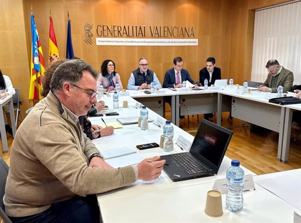 La Generalitat constituye un comité técnico sectorial para coordinar todas las actuaciones de recuperación tras la dana