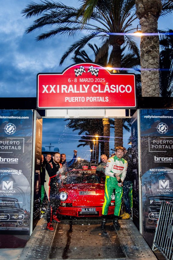 Yates se alza con la victoria del XXI Rally Clásico Isla de Mallorca