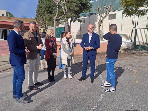 Las lluvias provocan incidencias en una veintena de centros educativos del Noroeste y Valle del Guadalentín (Murcia)