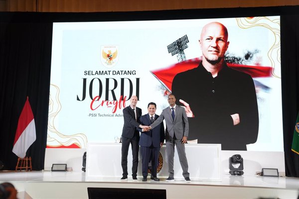 Jordi Cruyff, nuevo asesor deportivo de la Federación Indonesia de Fútbol