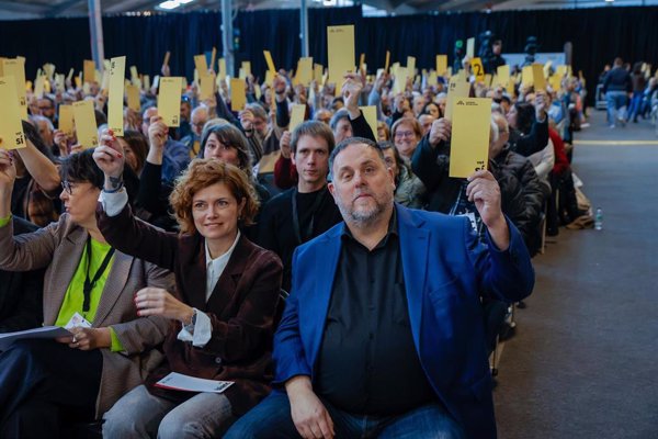 Arranca el 30 Congreso de ERC en Martorell (Barcelona) con el debate de la ponencia política