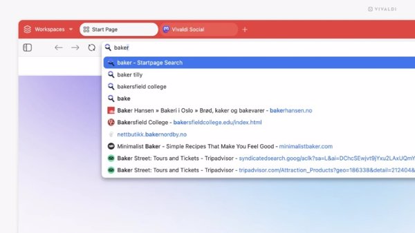 El navegador Vivaldi ahora es más rápido en la busqueda y la carga de páginas web