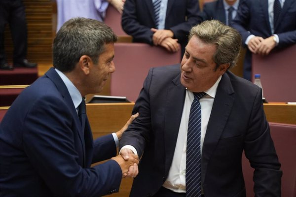 PP y Vox exhiben sintonía tras pactar los trabajos de la comisión de la dana en las Cortes valencianas