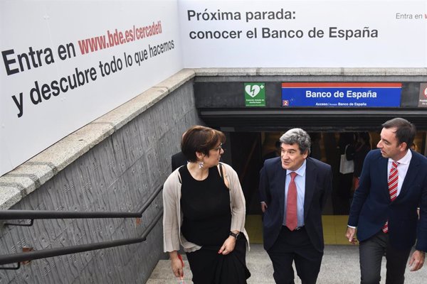 El Banco de España lanza una campaña con Metro de Madrid para explicar sus funciones a la ciudadanía