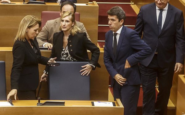 El listado de llamadas de Pradas el día de la dana muestra que no pudo hablar con Mazón entre las 18.30 y las 19.43 h
