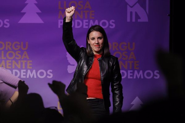 Irene Montero reconoce al Papa su defensa de los pobres pero recuerda que la Iglesia 