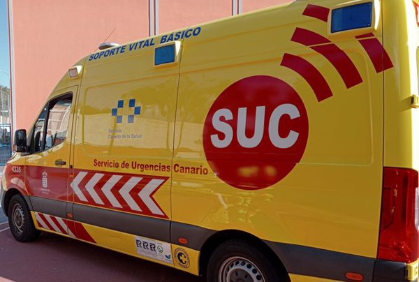 Fallece un conductor tras un choque frontal entre un turismo y una guagua en Antigua (Fuerteventura)