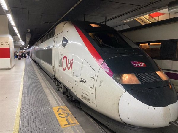 SNCF restablece sus servicios ferroviarios de TGV Inoui entre Barcelona y Francia